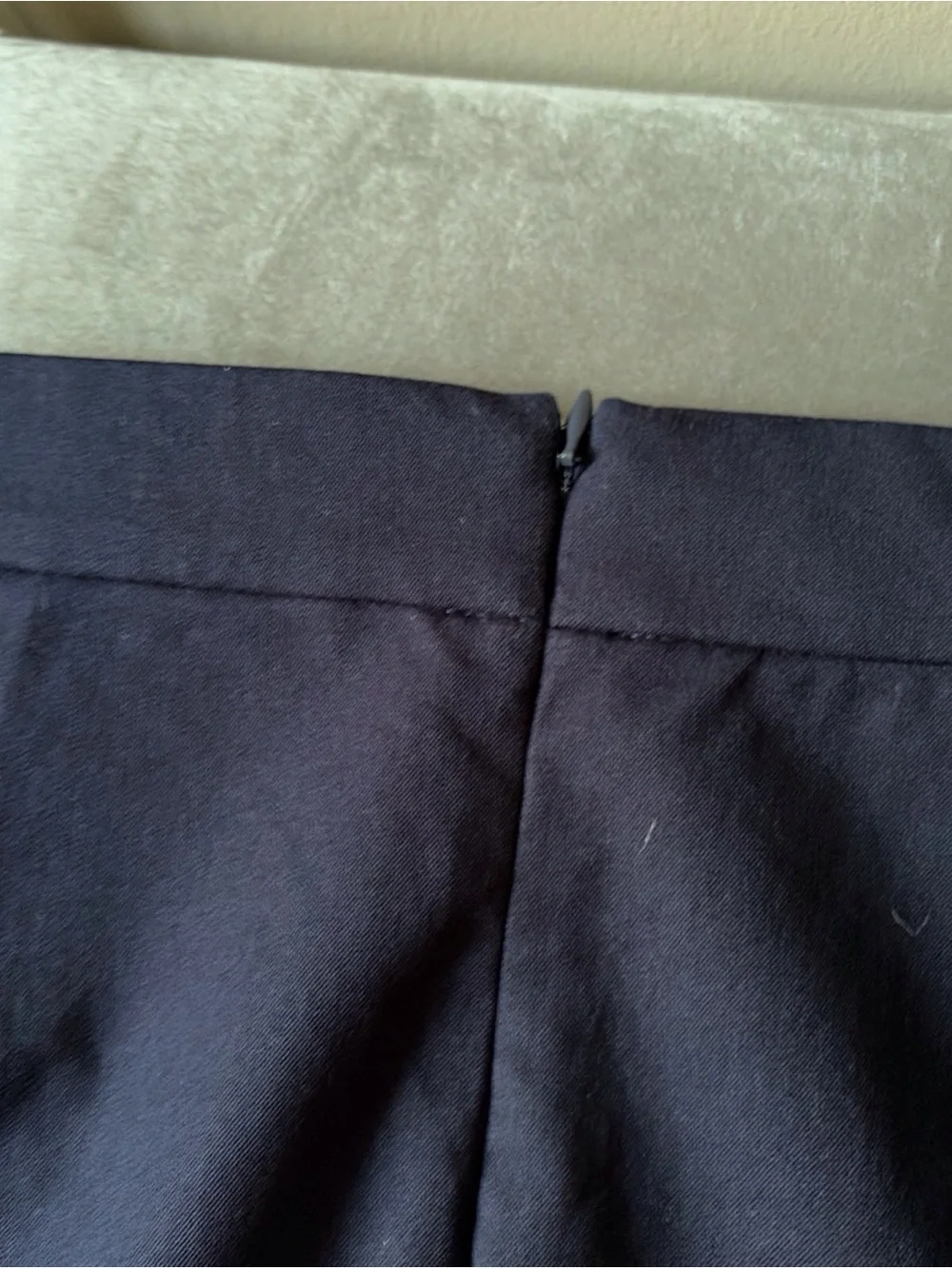 J. Crew Navy Blue Sheath Pencil Skirt